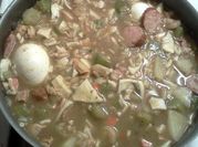A picture of creole seafood gumbo
