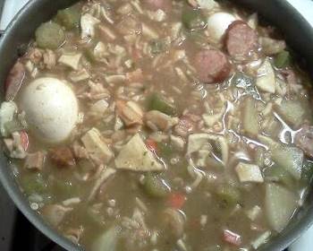 Update, Prepare Recipe Gumbo Savory Delicious