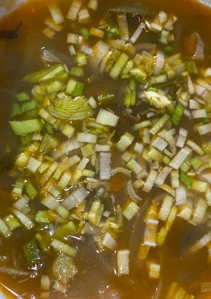 Una foto de Sopa de verduras