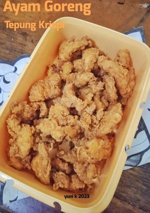 Foto resep Ayam goreng tepung krispi