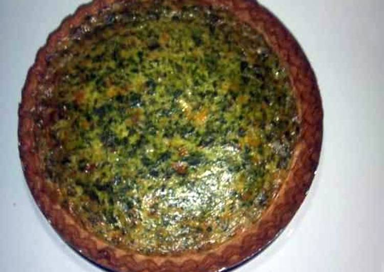 How to Make Any-night-of-the-week Spinach Florentine Quiche