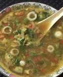 Mixed veg clear soup