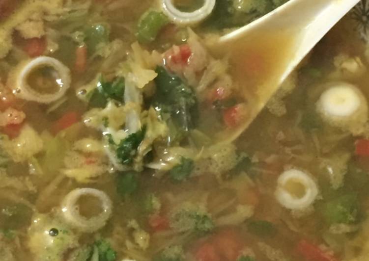 Recipe of Quick Mixed veg clear soup