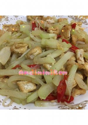 Foto resep Oseng Labu Siam with Tahu dan sedikit Toge