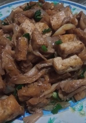 Foto resep Oseng Jamur Tahu Tempe