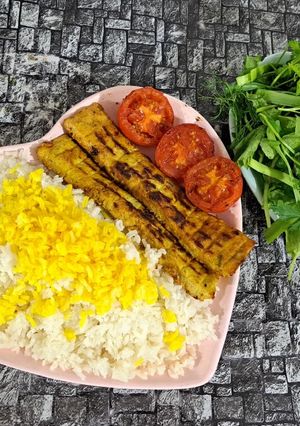 عکسی از دستور کوبیده مرغ تابه ای
