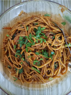 Foto resep Mie gomak medan (mie lidi goreng)