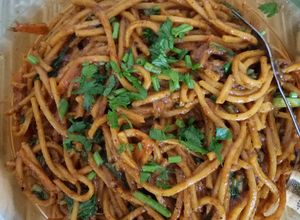 Foto resep Mie gomak medan (mie lidi goreng)