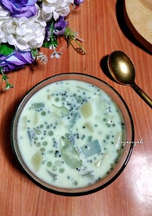 Foto resep Matcha Sago Creamy