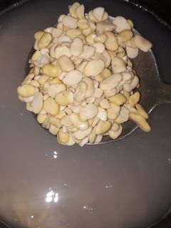عکسی از دستور لپه باقالی