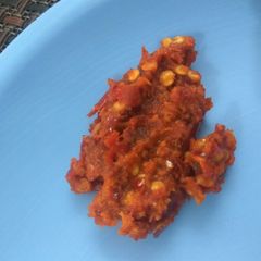 A picture of Rajasthani Lahsun chutney.