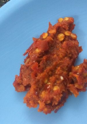 A picture of Rajasthani Lahsun chutney.
