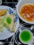 Mango Marmalade and Peanuts Sandwich