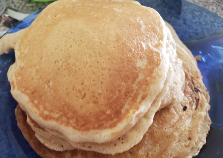 Recipe of Quick Vanilla cinnamon buttermilk pancakes