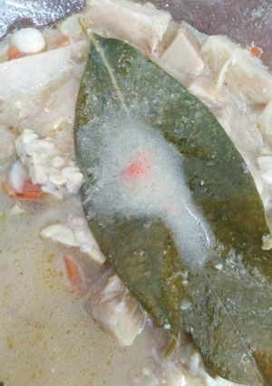 Foto resep Lodeh tewel pedas