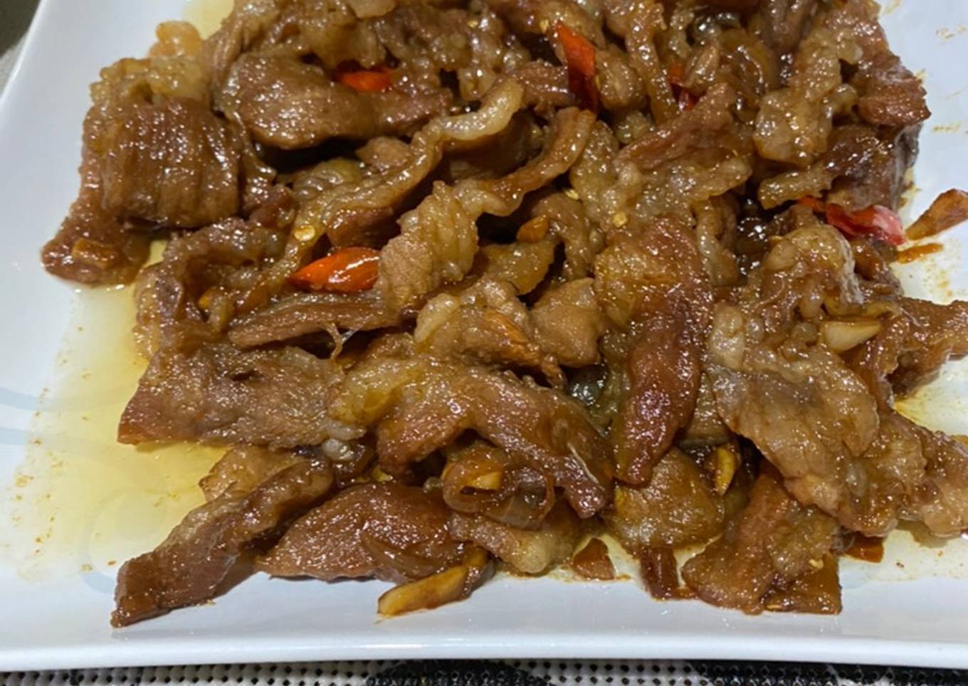 Beef ala Yoshinoya