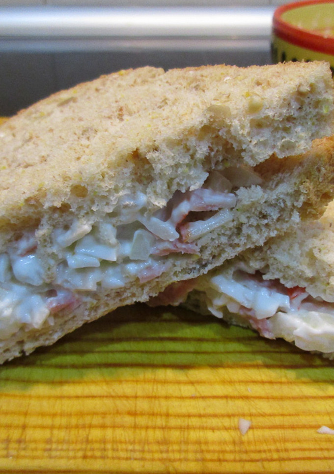 Una foto de Sándwich frío de lacón