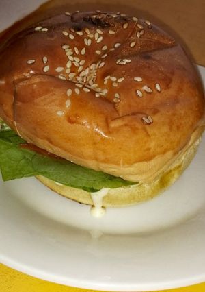 Una foto de Hamburguesa livianita 🍔