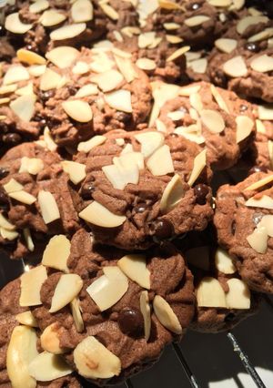 Foto resep Chocochip Almond Cookies