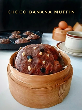 Langkah Gampang Membikin Resep Choco Banana Muffin yang  Bikin Ketagihan Anti Ribet, Bisa Manjain Lidah