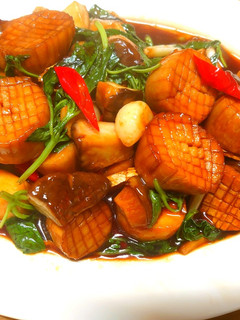 三杯杏鮑菇(家常料理) 的食譜成品照片