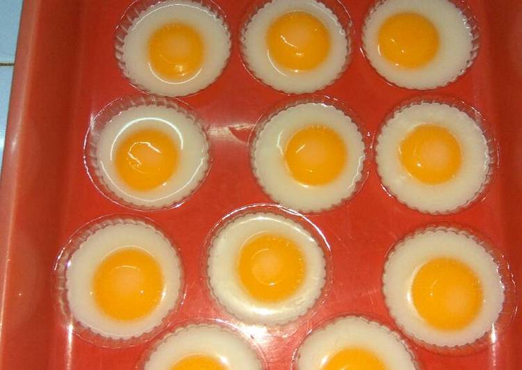 Resep Puding telor ceplok oleh deva Riana Cookpad