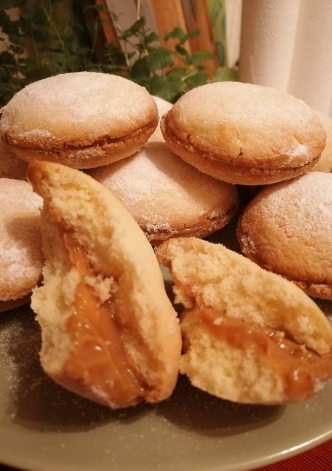 Печиво з вареним згущеним молоком (Dulce de Leche)