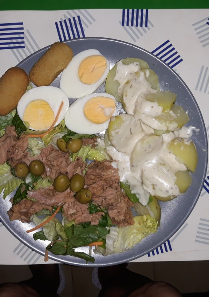 Una foto de Ensalada a mi manera