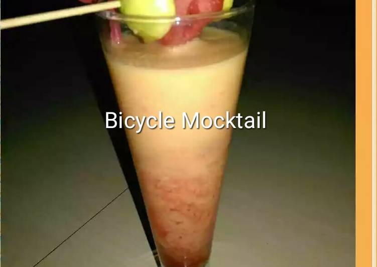 Steps to Make Perfect Bicycle Mocktail