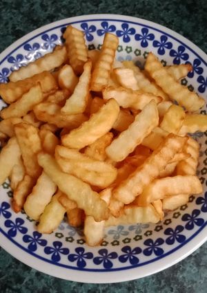 炸波浪薯條 的食譜成品照片