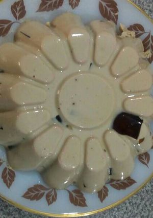 Una foto de Gelatina mosaico de café