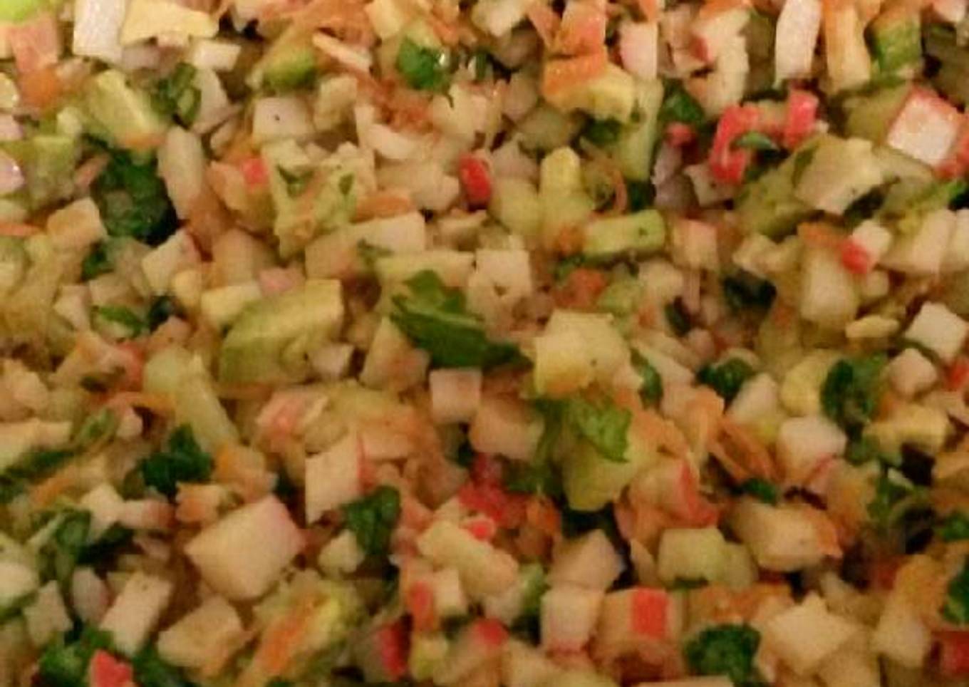 Ensalada FIT de surimi