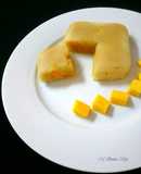 2 Minutes Microwave Sticky Rice Flour With Mango Stuffed Cake