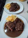 Carrelleda o galta en salsa