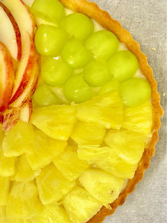 Una foto de Tartaleta de frutas en freidora de aire