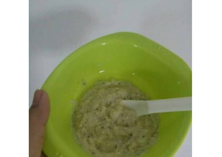 Resep masakan Mpasi bubur 4* (nasi, tahu, pokcoy, ayam) | Bahan Membuat Mpasi bubur 4* (nasi, tahu, pokcoy, ayam) Yang Sempurna