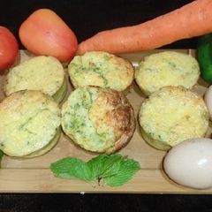 A picture of Savoury egg muffins.