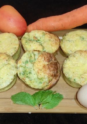 A picture of Savoury egg muffins.