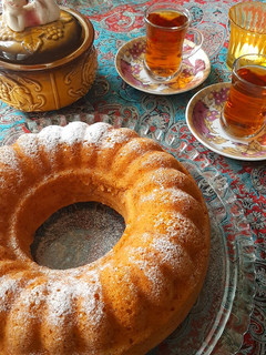 عکسی از دستور کیک کدو حلوایی