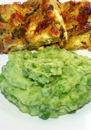 A picture of Pea and Potato Mash.