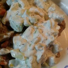 A picture of Apple Cucumber Sauce.