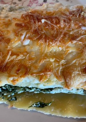 Une photo de 😋 Cannellonis ricotta épinards