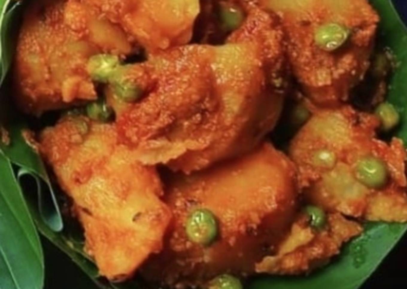 Aloo Matar Dry Sabji