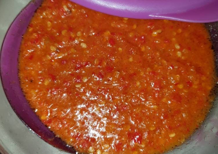 Sambel Pendamping Opor