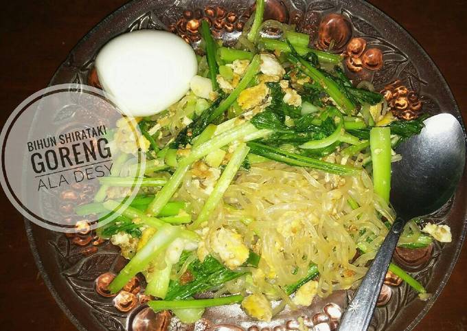 Resep Bhihun Goreng Shirataki (MENU DEBM) yang Lezat Sekali