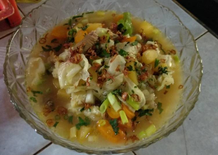 Recipe: Tasty Sop leher ayam