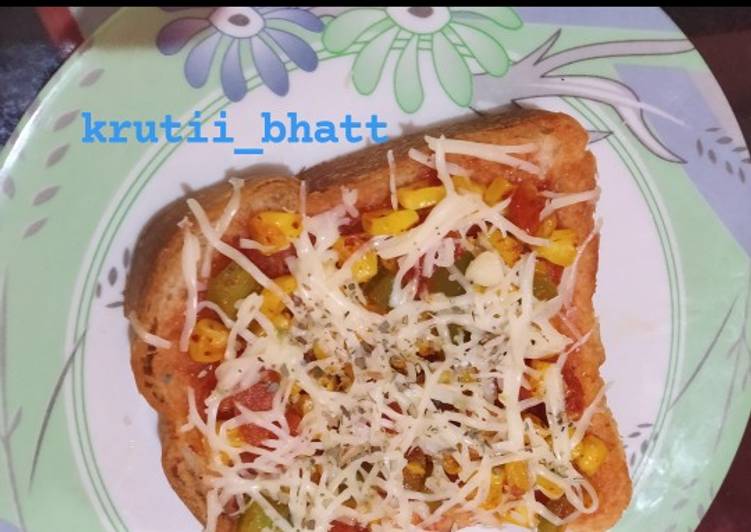 Easiest Way to Prepare Homemade Bread Pizza