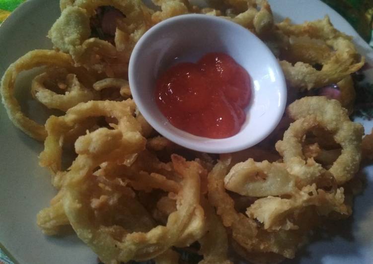 Resep Onion Ring Crizpy Anti Gagal