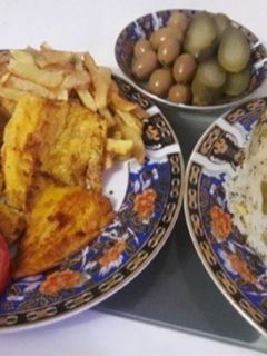 عکسی از دستور باقالی پلو با ماهی