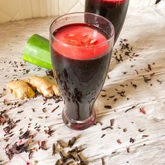 A picture of Zobo drink.